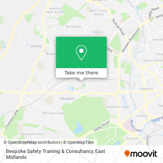 Bespoke Safety Training & Consultancy map