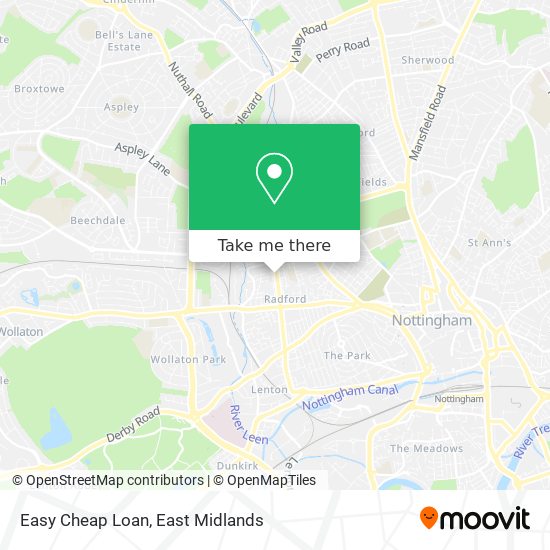 Easy Cheap Loan map