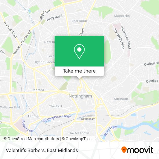 Valentin's Barbers map