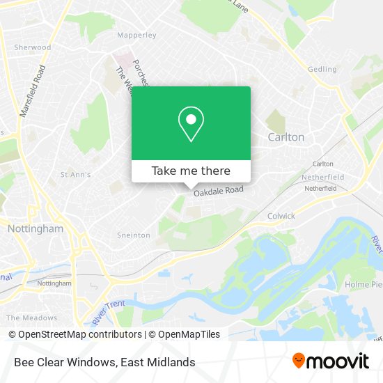 Bee Clear Windows map
