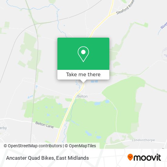 Ancaster Quad Bikes map