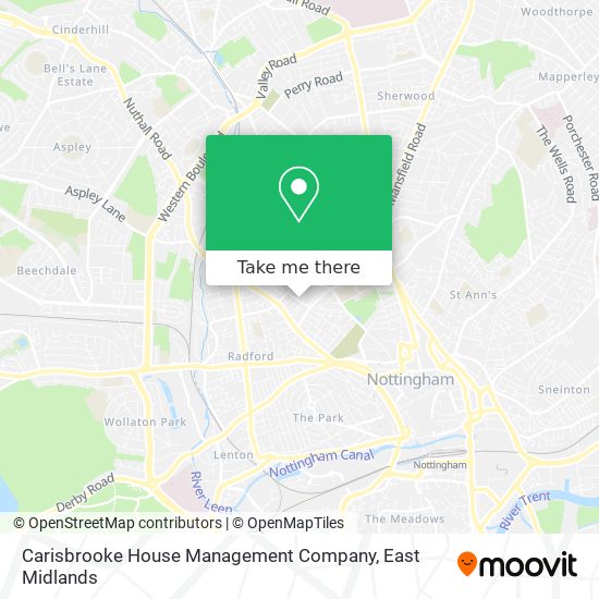 Carisbrooke House Management Company map
