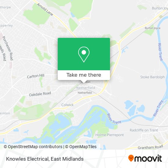 Knowles Electrical map