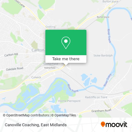 Canoville Coaching map