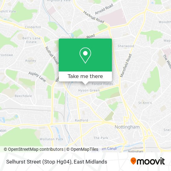 Selhurst Street (Stop Hg04) map