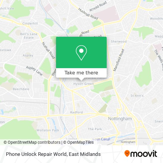 Phone Unlock Repair World map