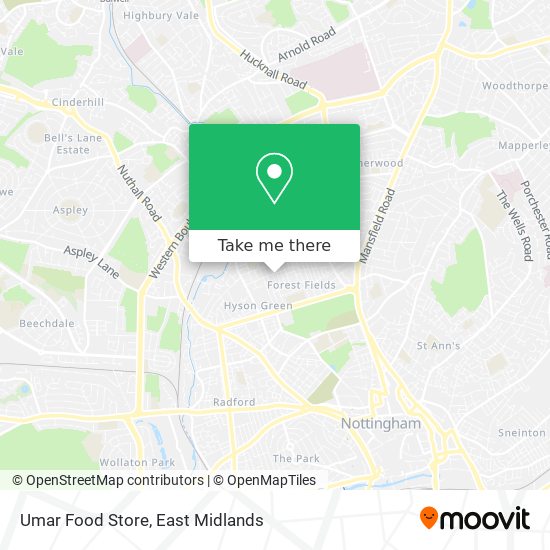 Umar Food Store map