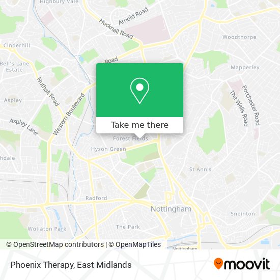Phoenix Therapy map