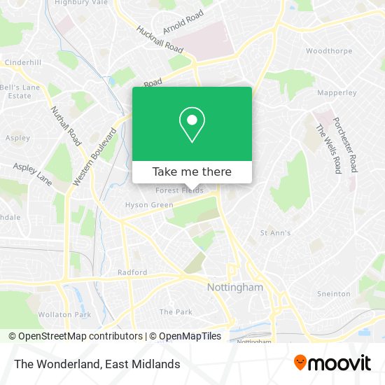 The Wonderland map