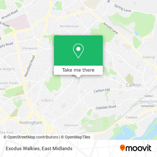 Exodus Walkies map