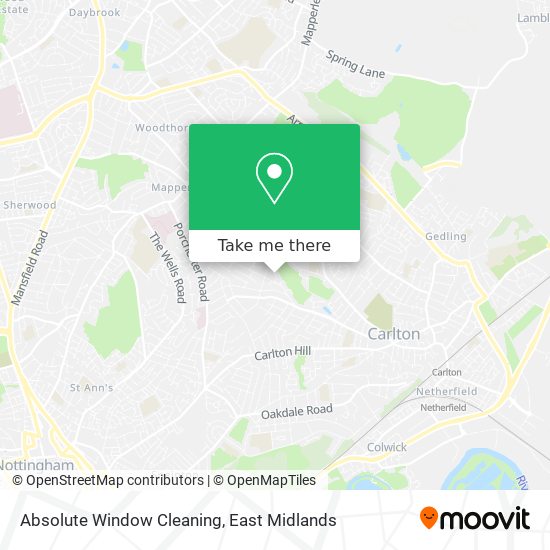 Absolute Window Cleaning map