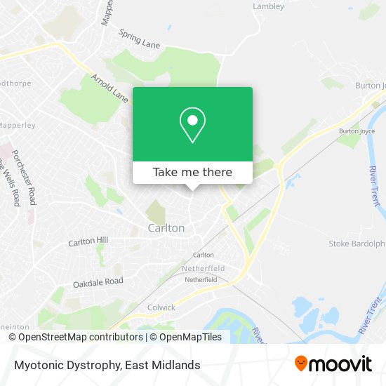 Myotonic Dystrophy map