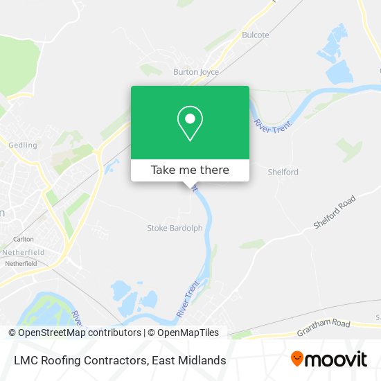 LMC Roofing Contractors map
