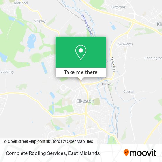 Complete Roofing Services map