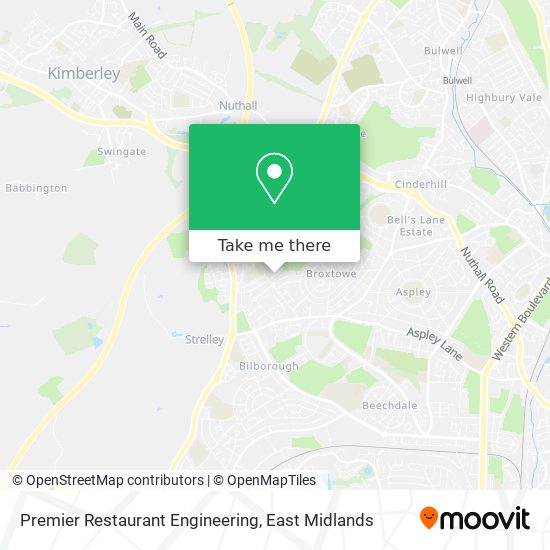 Premier Restaurant Engineering map