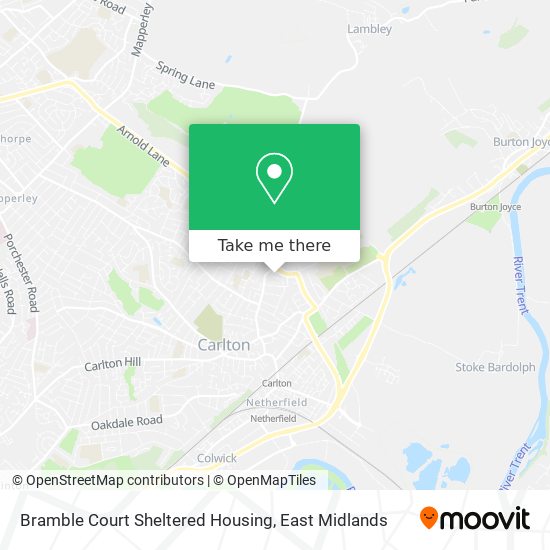 Bramble Court Sheltered Housing map