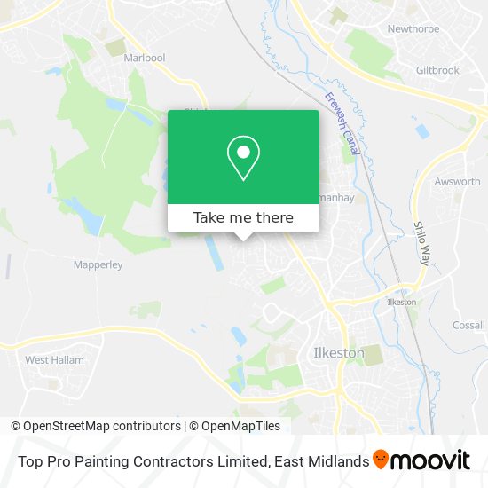 Top Pro Painting Contractors Limited map