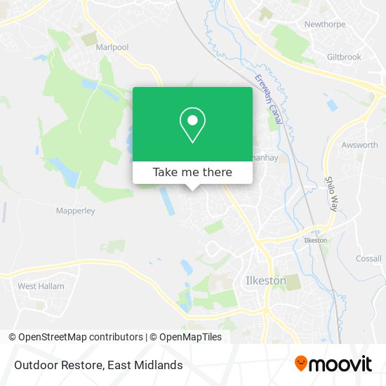 Outdoor Restore map