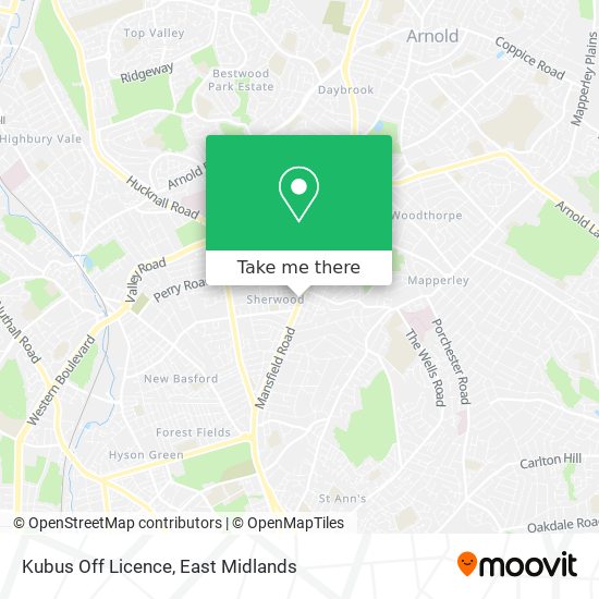 Kubus Off Licence map