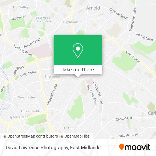 David Lawrence Photography map