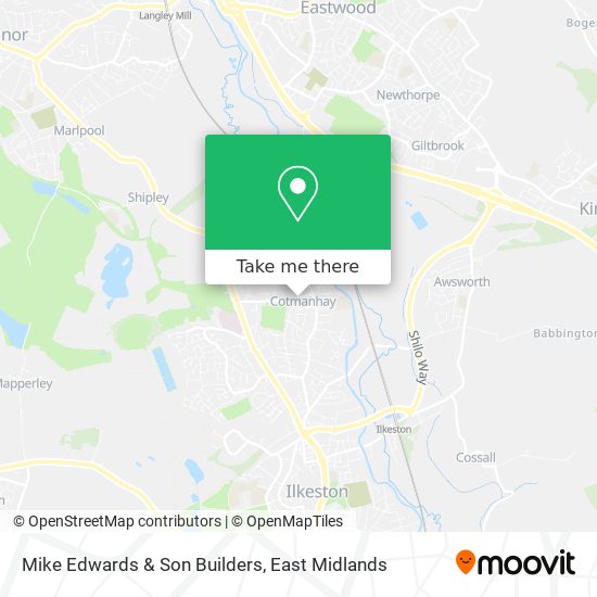 Mike Edwards & Son Builders map