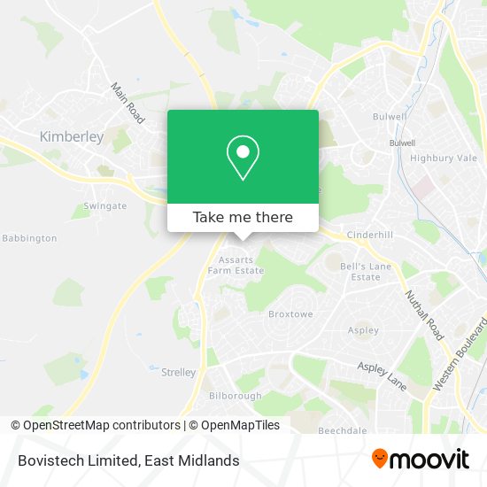 Bovistech Limited map