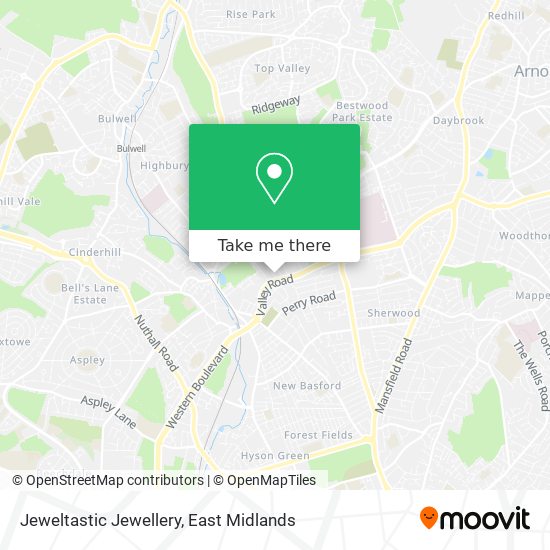 Jeweltastic Jewellery map