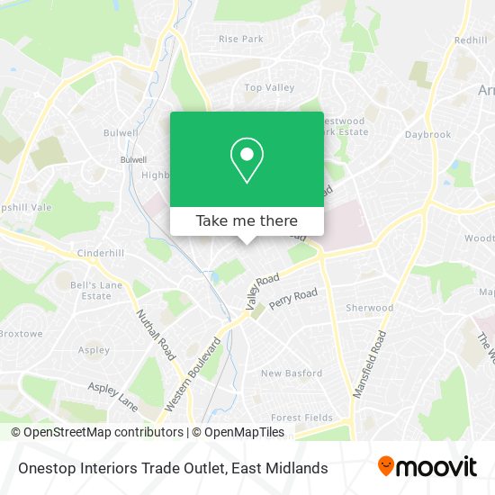Onestop Interiors Trade Outlet map