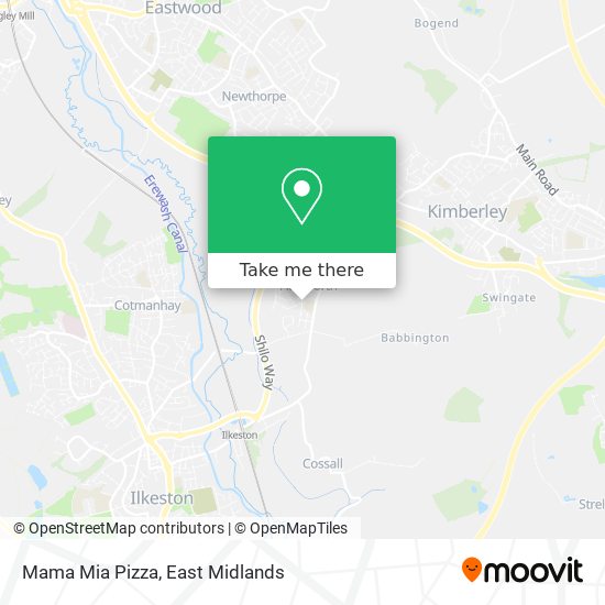 Mama Mia Pizza map