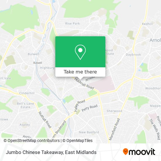 Jumbo Chinese Takeaway map