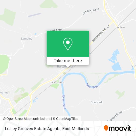 Lesley Greaves Estate Agents map