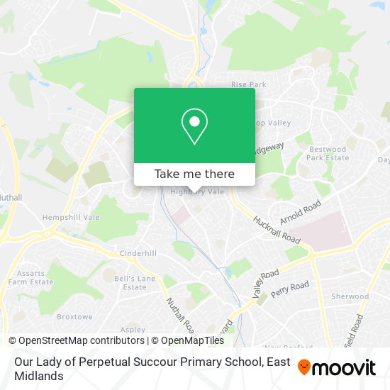 Our Lady of Perpetual Succour Primary School map