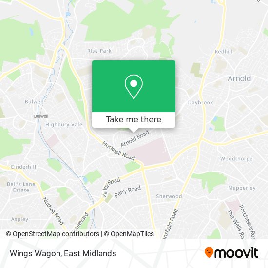 Wings Wagon map