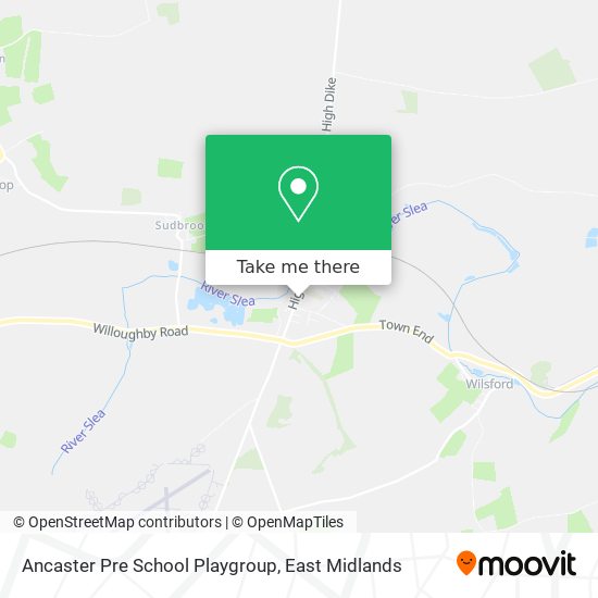 Ancaster Pre School Playgroup map