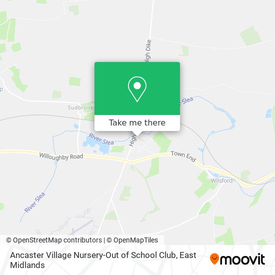 Ancaster Village Nursery-Out of School Club map