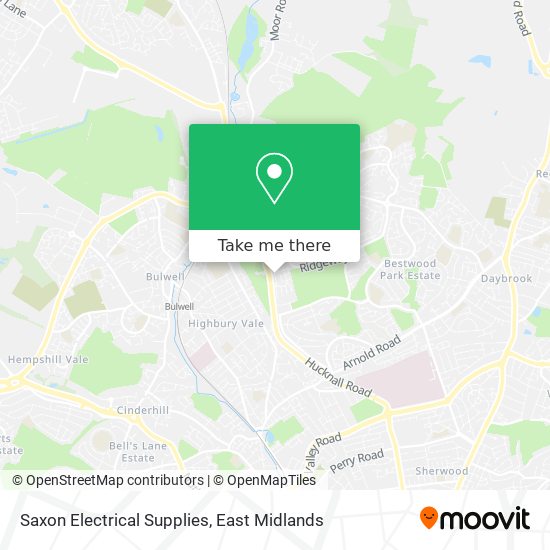 Saxon Electrical Supplies map