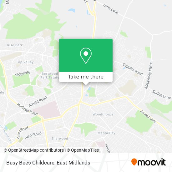 Busy Bees Childcare map