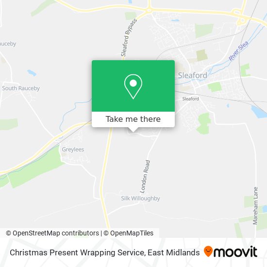 Christmas Present Wrapping Service map