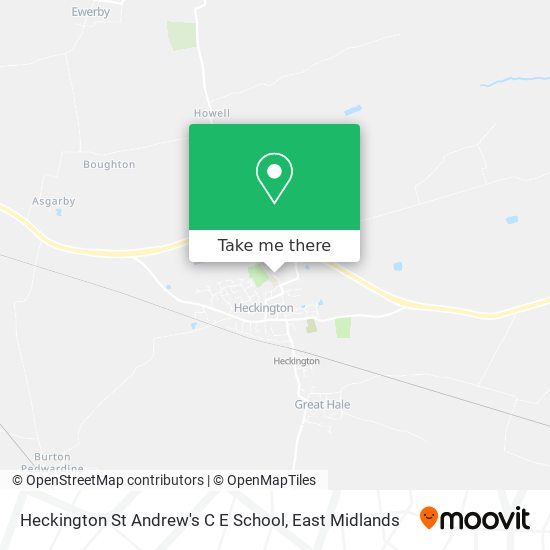 Heckington St Andrew's C E School map