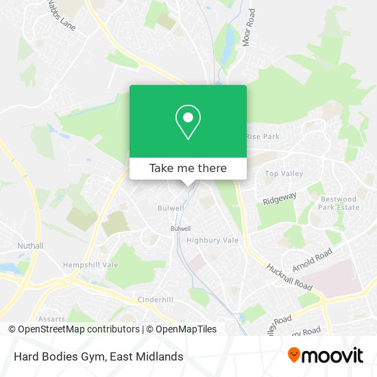 Hard Bodies Gym map