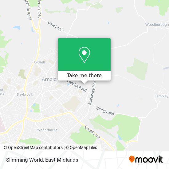 Slimming World map