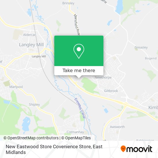 New Eastwood Store Covenience Store map