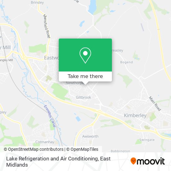 Lake Refrigeration and Air Conditioning map