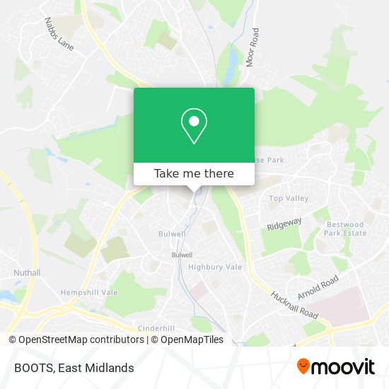 BOOTS map