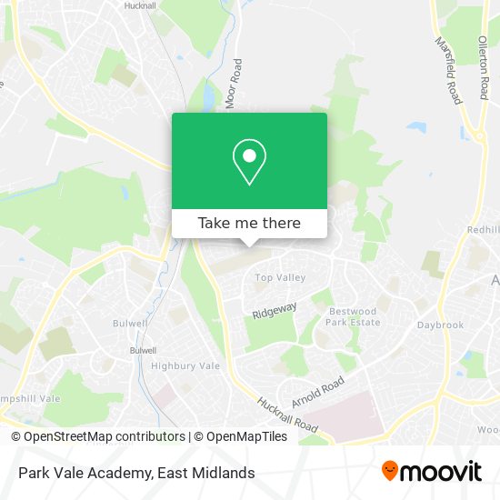 Park Vale Academy map