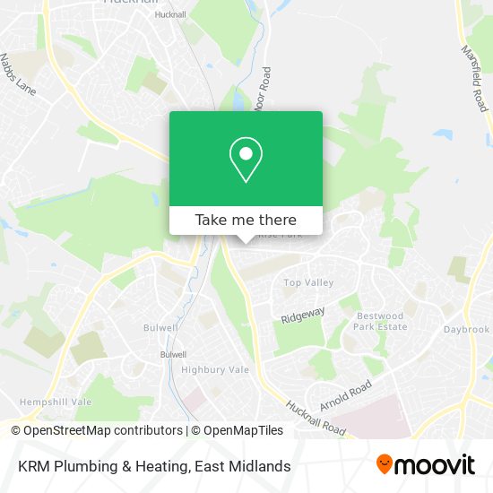 KRM Plumbing & Heating map