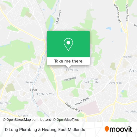 D Long Plumbing & Heating map