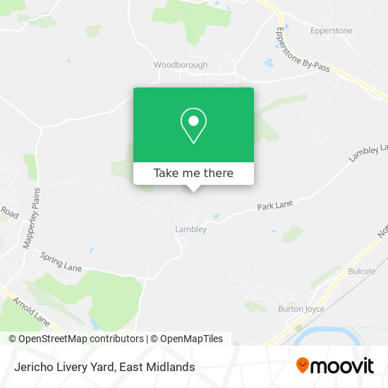 Jericho Livery Yard map