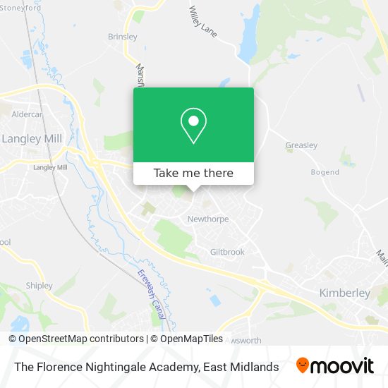 The Florence Nightingale Academy map