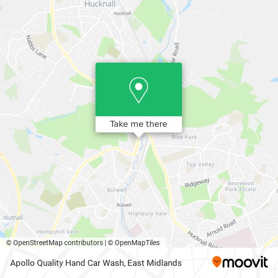 Apollo Quality Hand Car Wash map